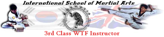 3rd Class WTF Instructor